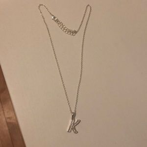 “K” necklace